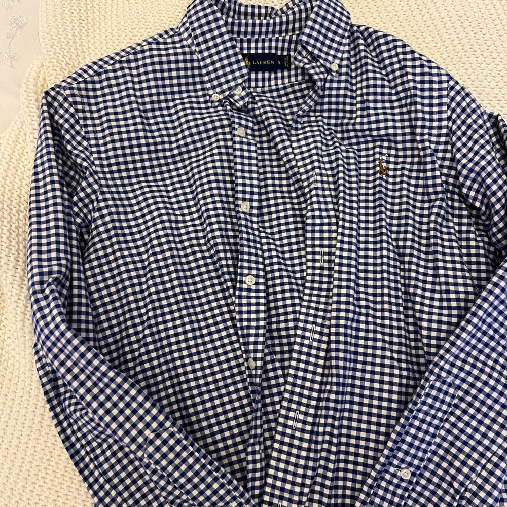 Polo Ralph Lauren blue dress shirt
